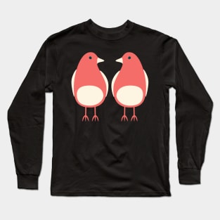 Bluebird (Coral) Long Sleeve T-Shirt